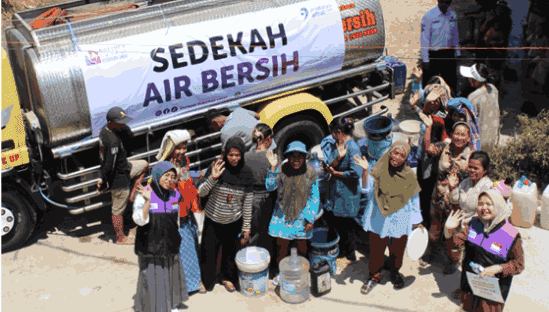 Kegiatan Sedekah Air Bersih - Dompet Kebaikan Umat